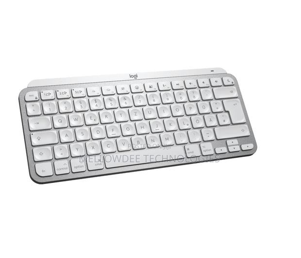 Logitech Mx Keys Mini for Mac Bluetooth Illuminated Keyboard Pale Grey