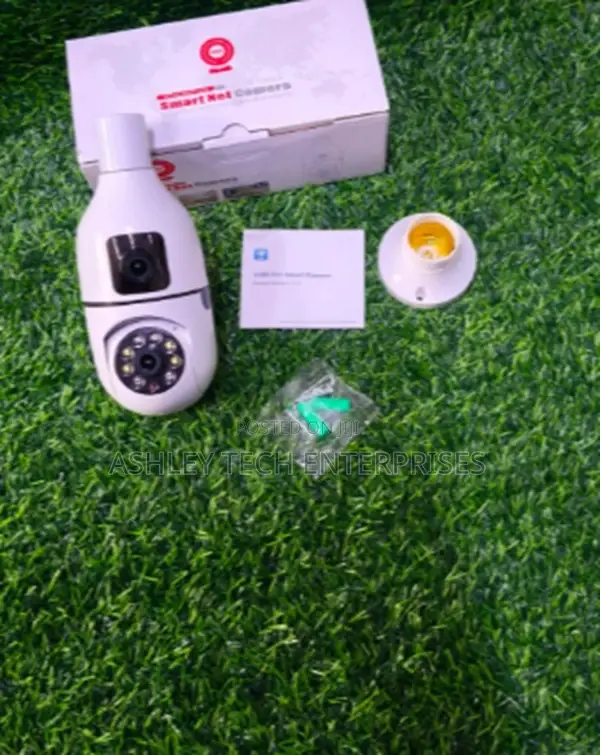 Wireless Bulb CCTV Camera – Rotating Security Camera