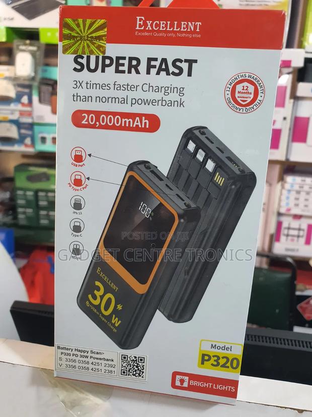 Super Fast 20000mah Power Bank - thumbnail 2