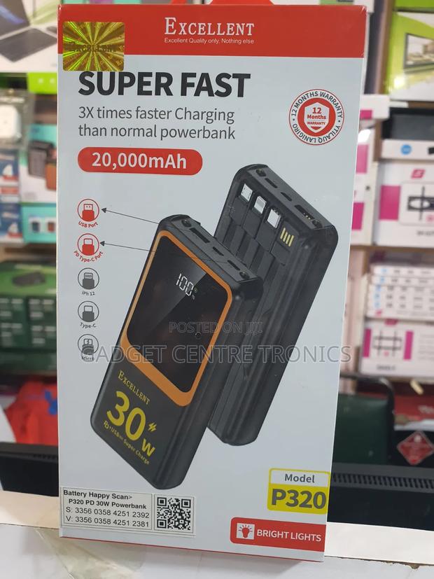 Super Fast 20000mah Power Bank - thumbnail 3