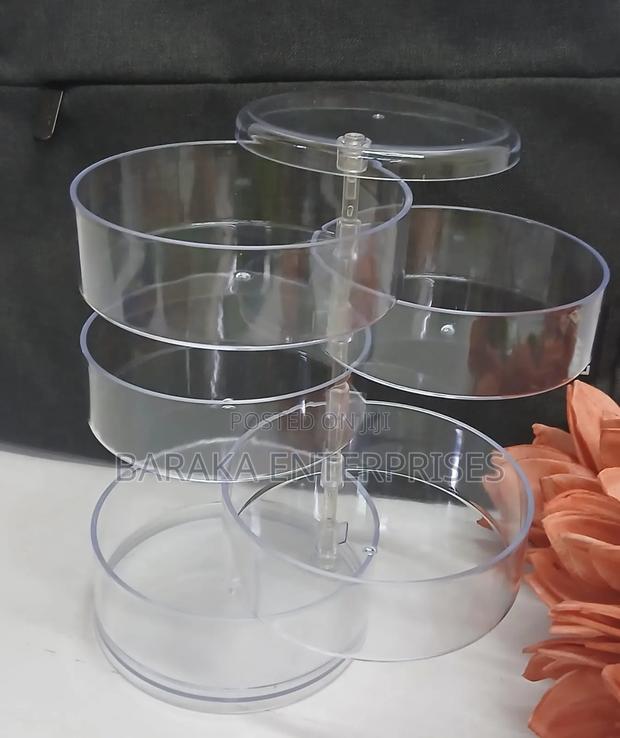 *5 Layered Rotating Jewelry Storage Container - thumbnail 3