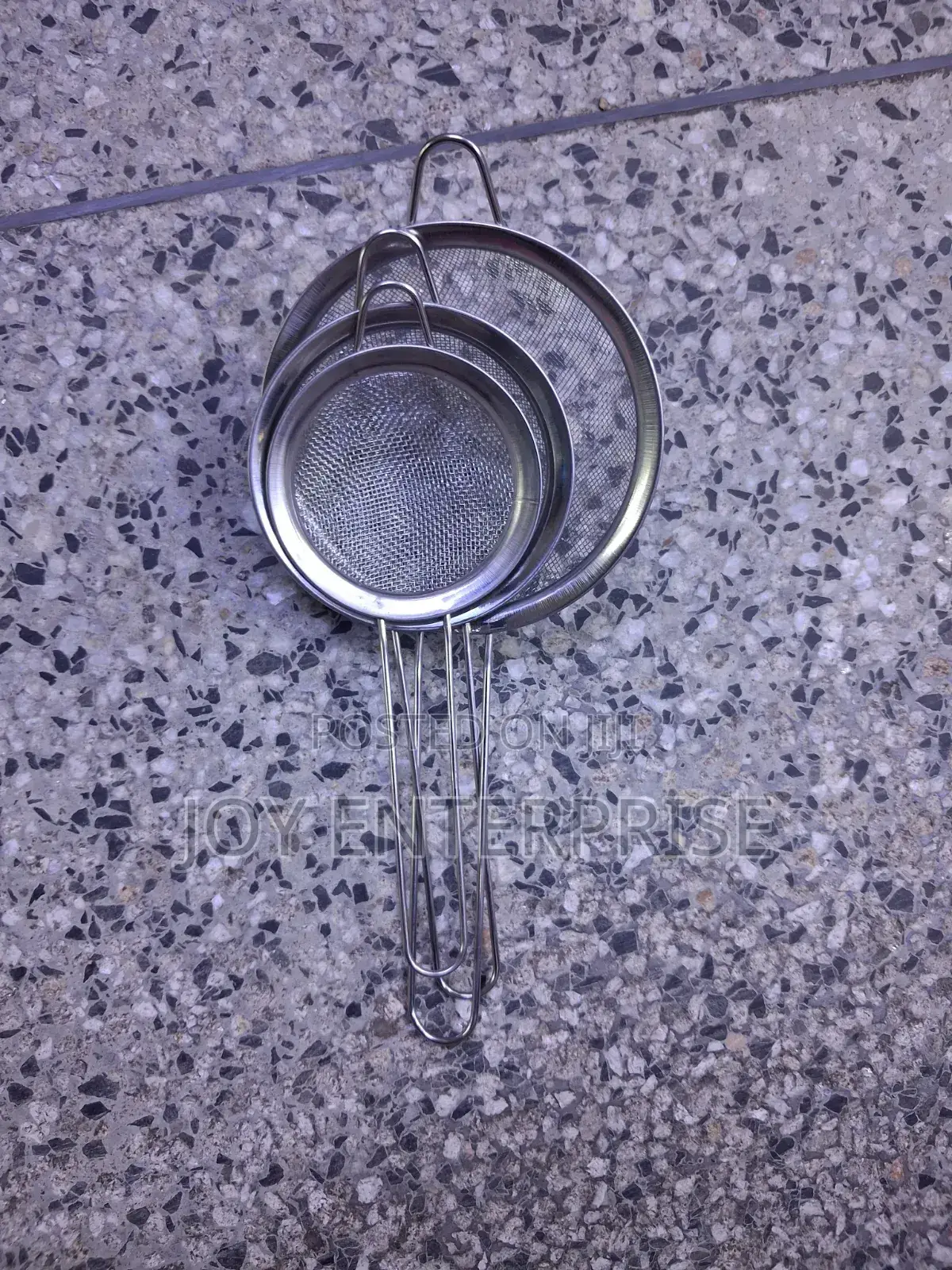 3pc Stainless Steel Sieve