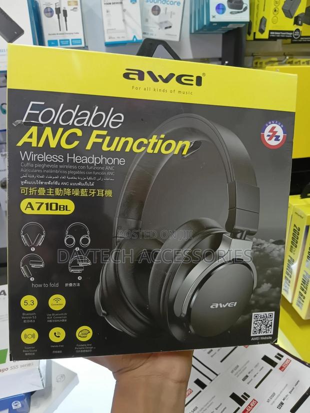 Awei Anc A710bl Wireless Bluetooth Headphones Bluetooth 5.0.