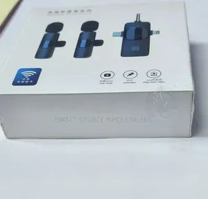  3-in-1 Lavalier Mic for Android, iPhone Camera
 Portable