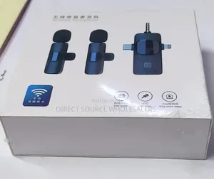  3-in-1 Lavalier Mic for Android, iPhone Camera
 Portable
