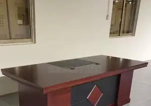 Office Desk; 1.6m Antique Mahogany Executive Desk