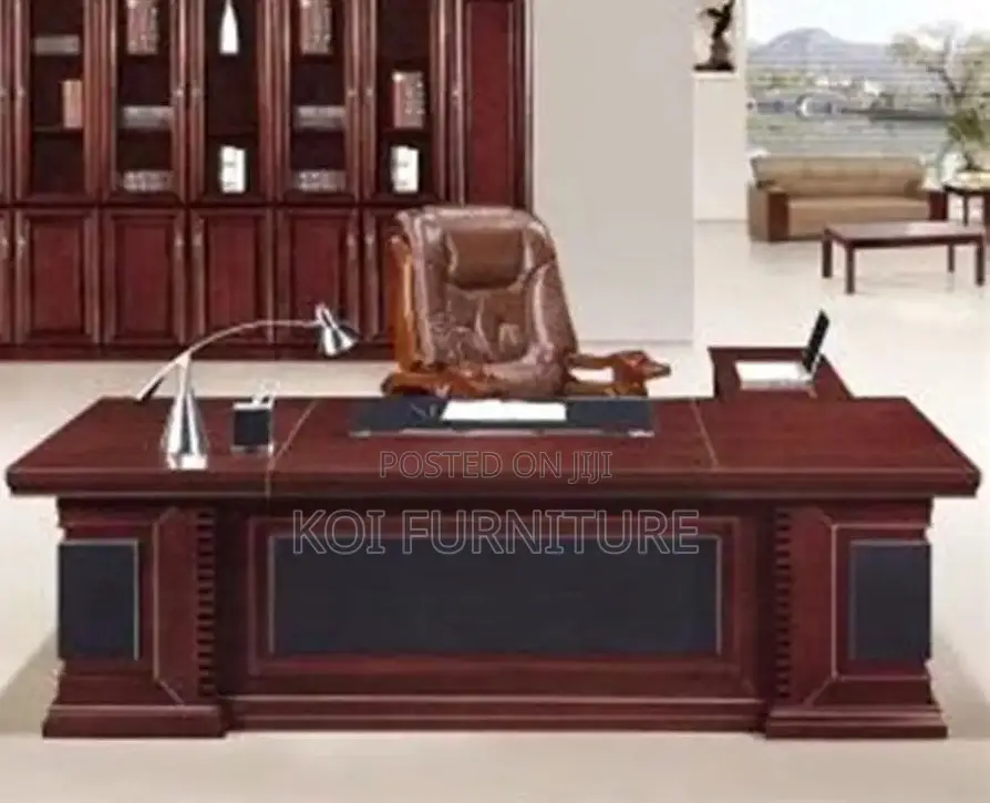Office Desk; 1.6m Antique Mahogany Executive Desk