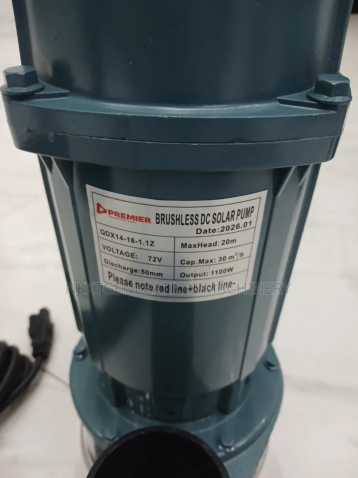 Premier Brushless Dc Solar Water Pump