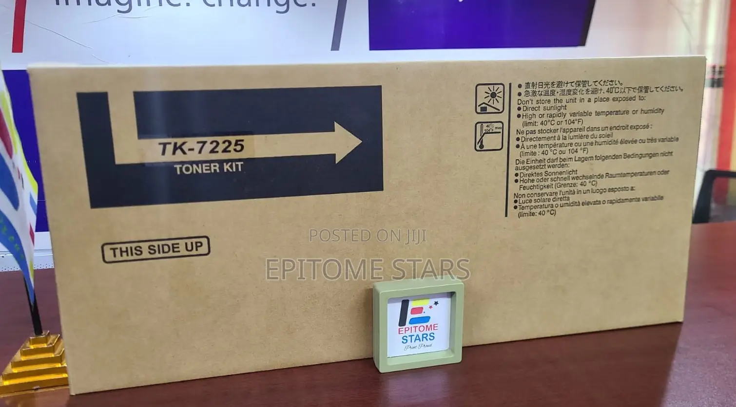Genuine Kyocera Tk-7225 High-Yield Black Toner Cartridge