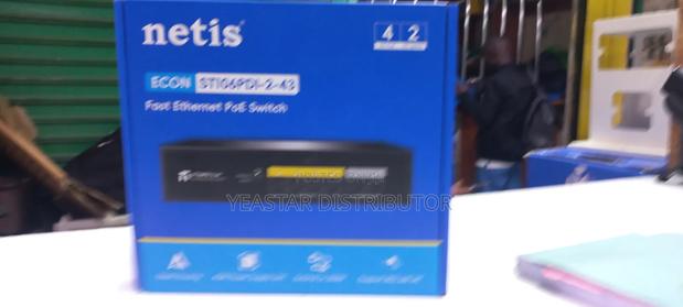 Netis St106pdi-2-43 Fast Ethernet Poe Switch,