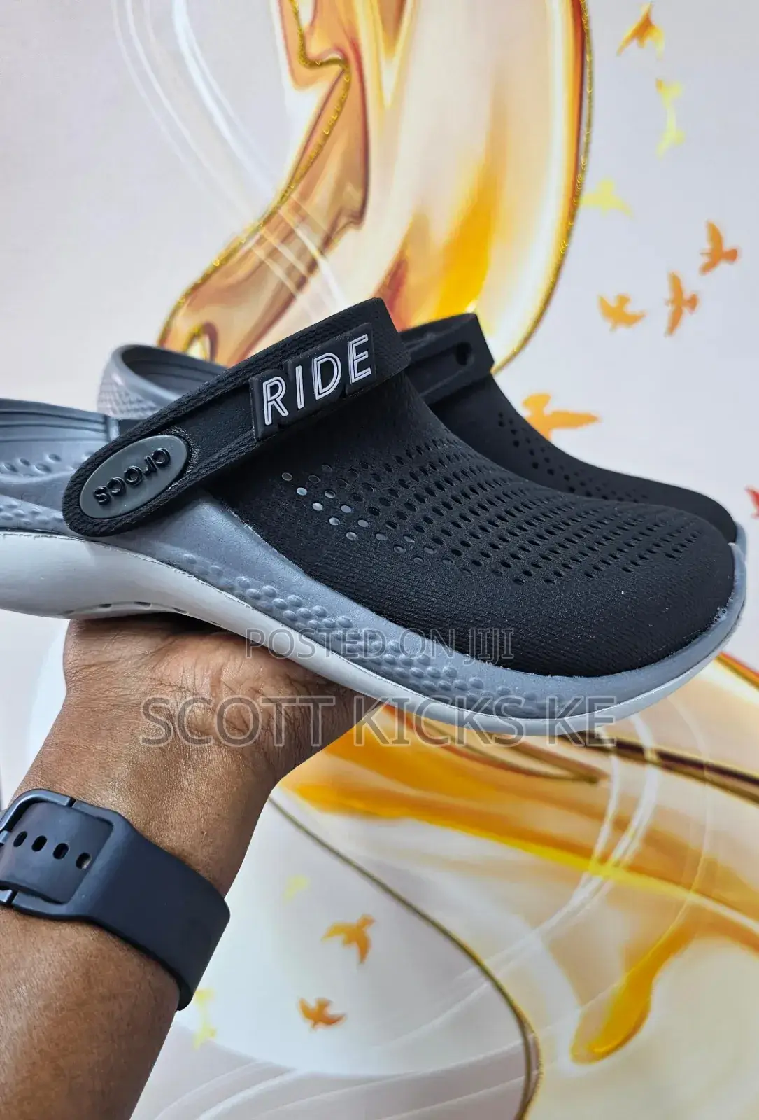 Crocs Literide - Black Gray
Quality 
Sizes 36-45