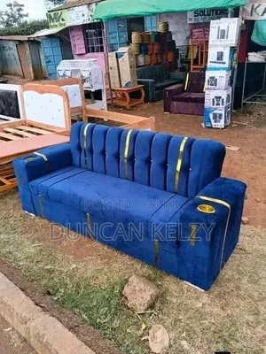Blue Soft Sofa