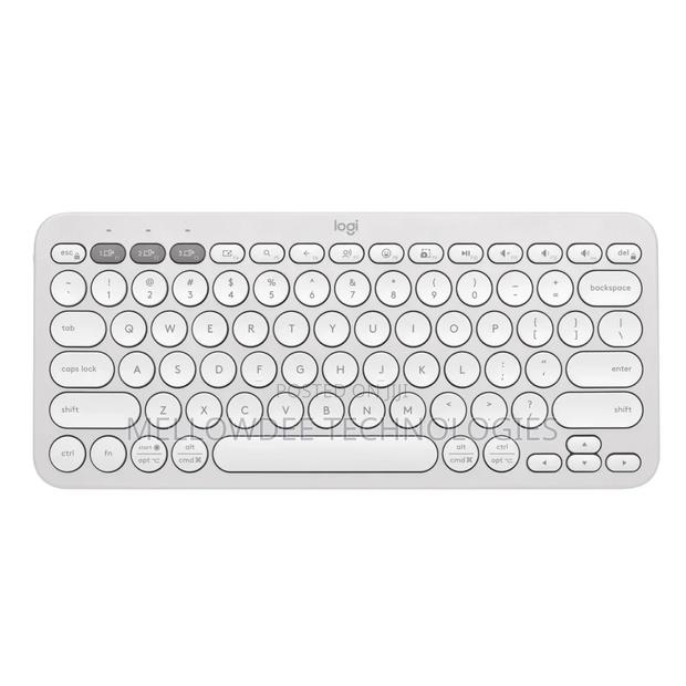Logitech K380s Multi-Device Bluetooth Keyboard Tonal White
