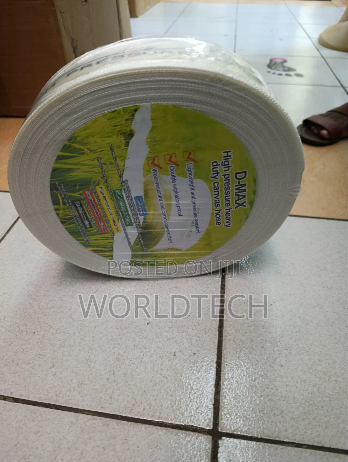 2" 50metres Canvas Water Pipe/2" 50m Heavy Duty High Pressure Pipe