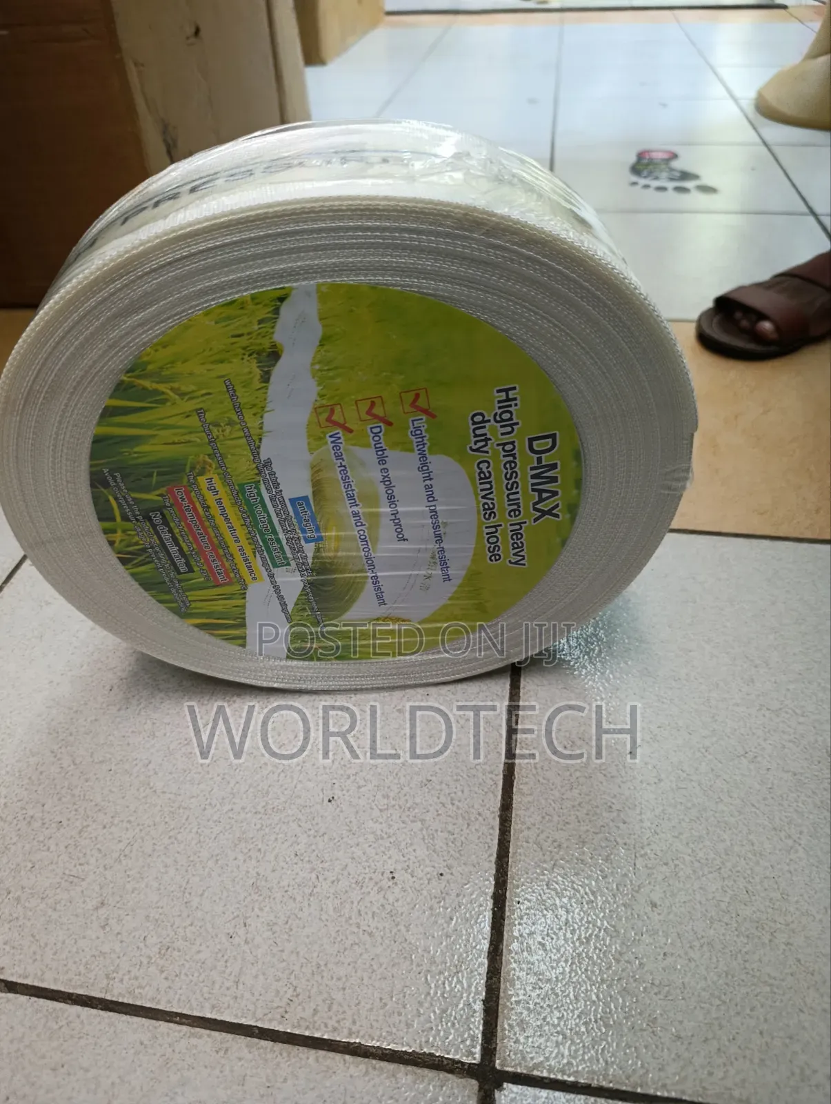 2" 50metres Canvas Water Pipe/2" 50m Heavy Duty High Pressure Pipe