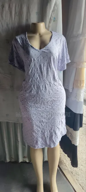 Purple and Flowed Night Wear