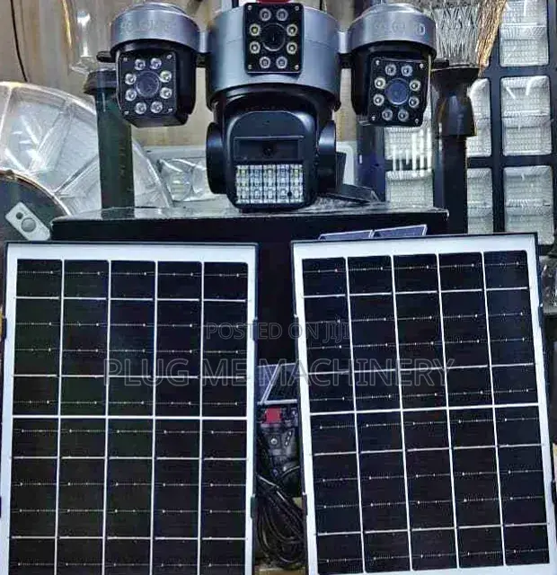 Best Quality 4 Lens 4g PTZ Solar / New High Siren Alarm With Camera