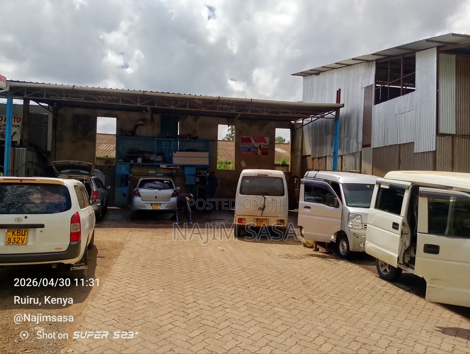 Quick Sale on Carwash in Ruiru Along the Railway