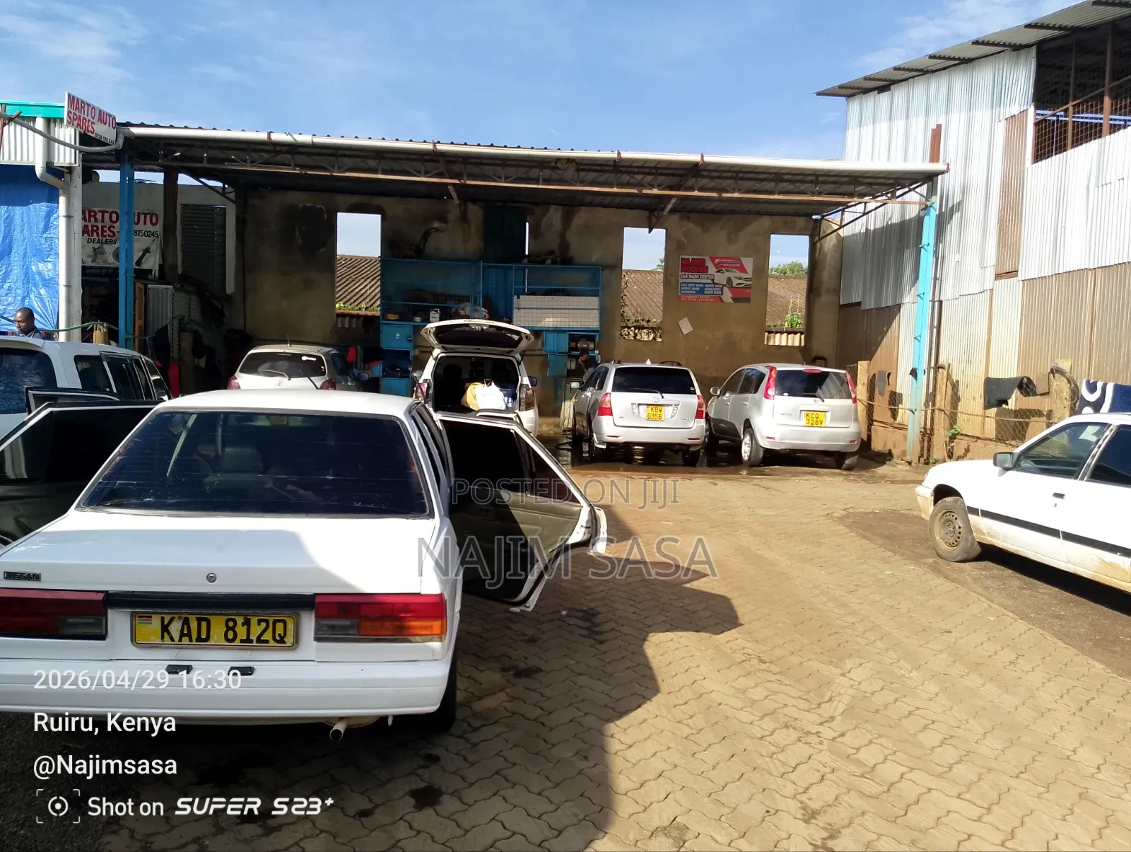 Quick Sale on Carwash in Ruiru Along the Railway