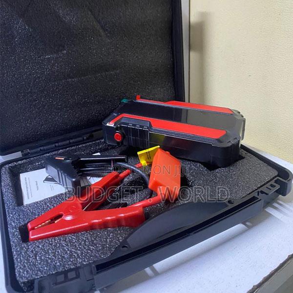 80000a Smart Car Jump Starter Power Bank With Heavy Duty Clamps