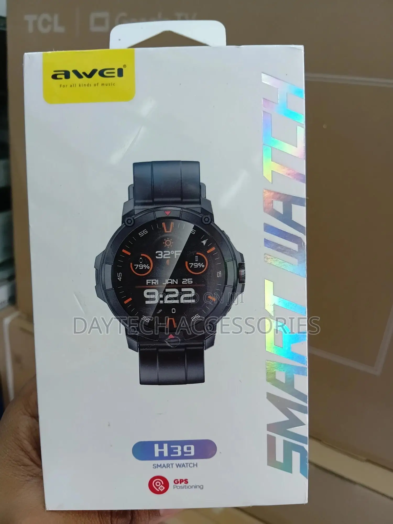 Awei H39 Sport Watch, 1.38 Inch Smartwatch for Men Women