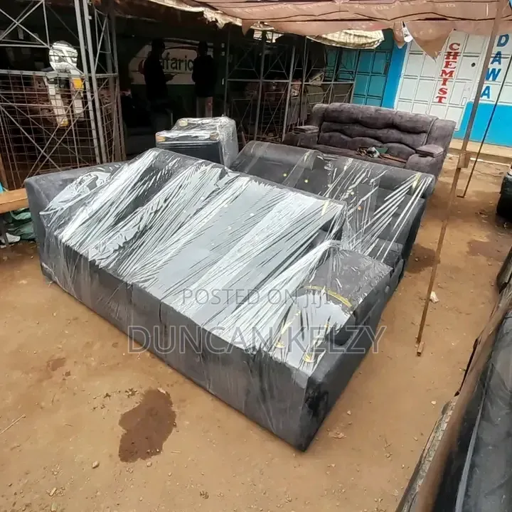 Modern Black Sofa
