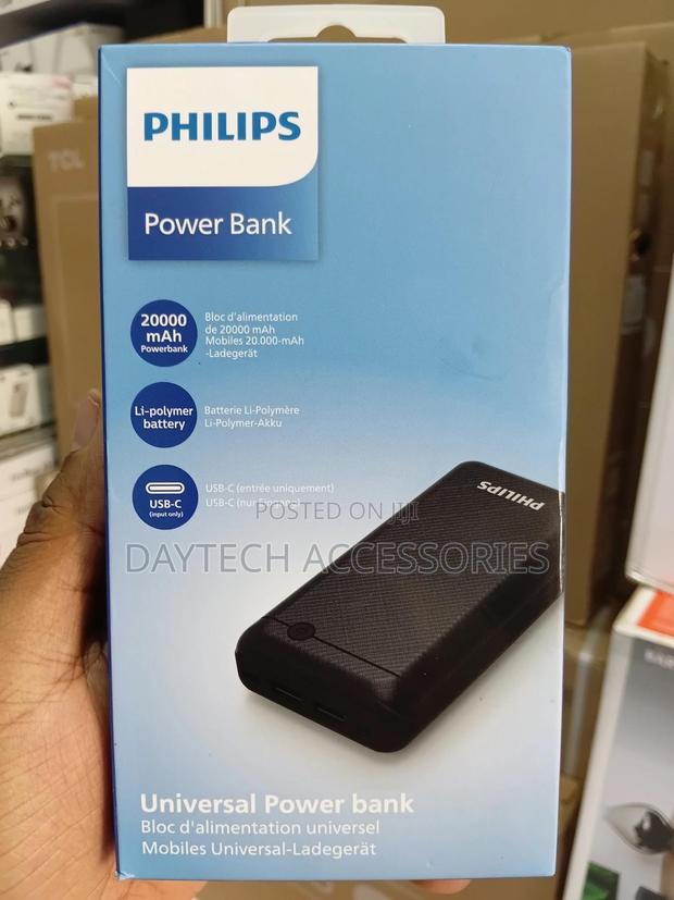 Philips Dlp1720cb Fast Charging Power Bank 20000mah - thumbnail 4