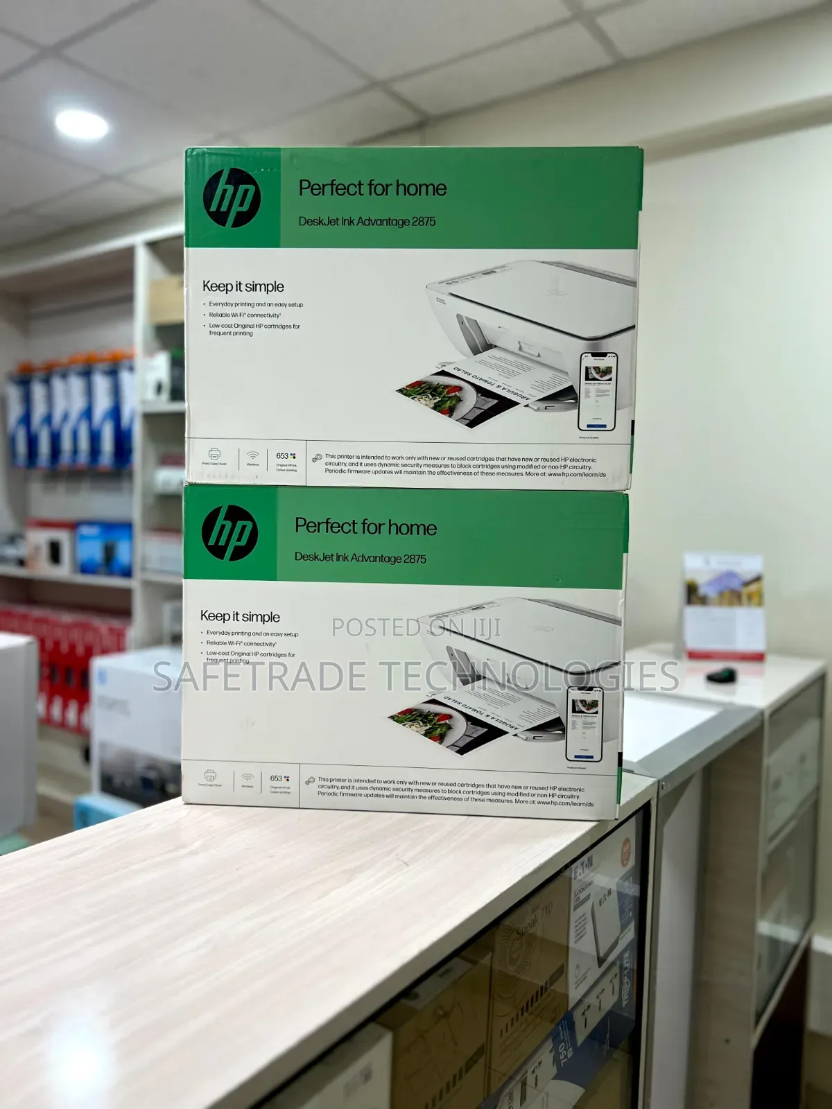 Hp 2875 Wireless and Bluetooth Enabled 3-in-1 Printer