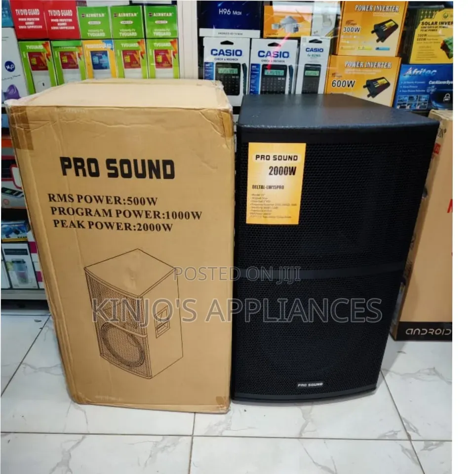 *Pro Sound Wooden 15" Speaker at 23,800