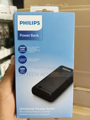 Philips Dlp1720cb/97 20000 Mah Power Bank (Lithium Polymer)