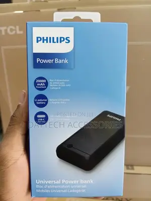 Philips Dlp1720cb/97 20000 Mah Power Bank (Lithium Polymer)