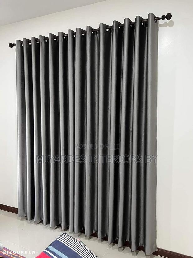 Grey Blackout Curtains: Modern Style With Complete Light Control - thumbnail 2