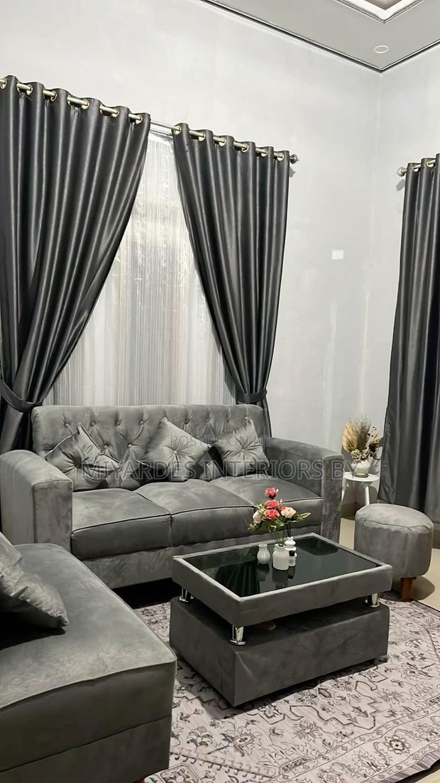 Grey Blackout Curtains: Modern Style With Complete Light Control - thumbnail 3