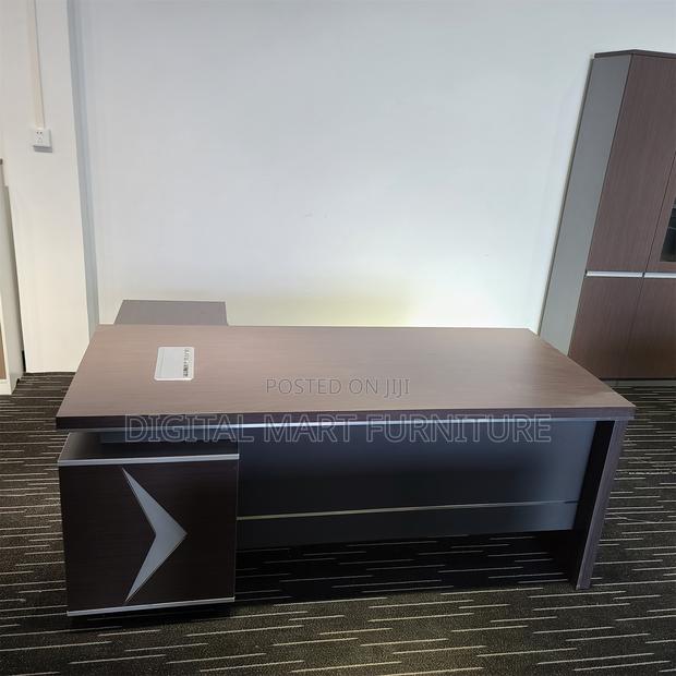 Office Desk;180cm L-Shaped Executive Office Desk - thumbnail 7