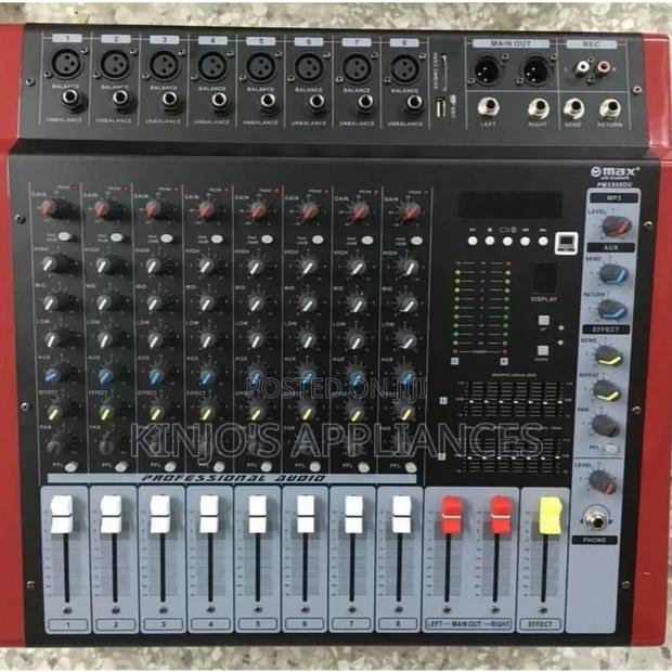 *Max 8ch Mixer