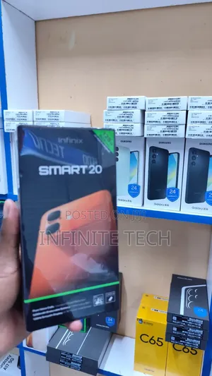 New Infinix Smart 20 64 GB Black