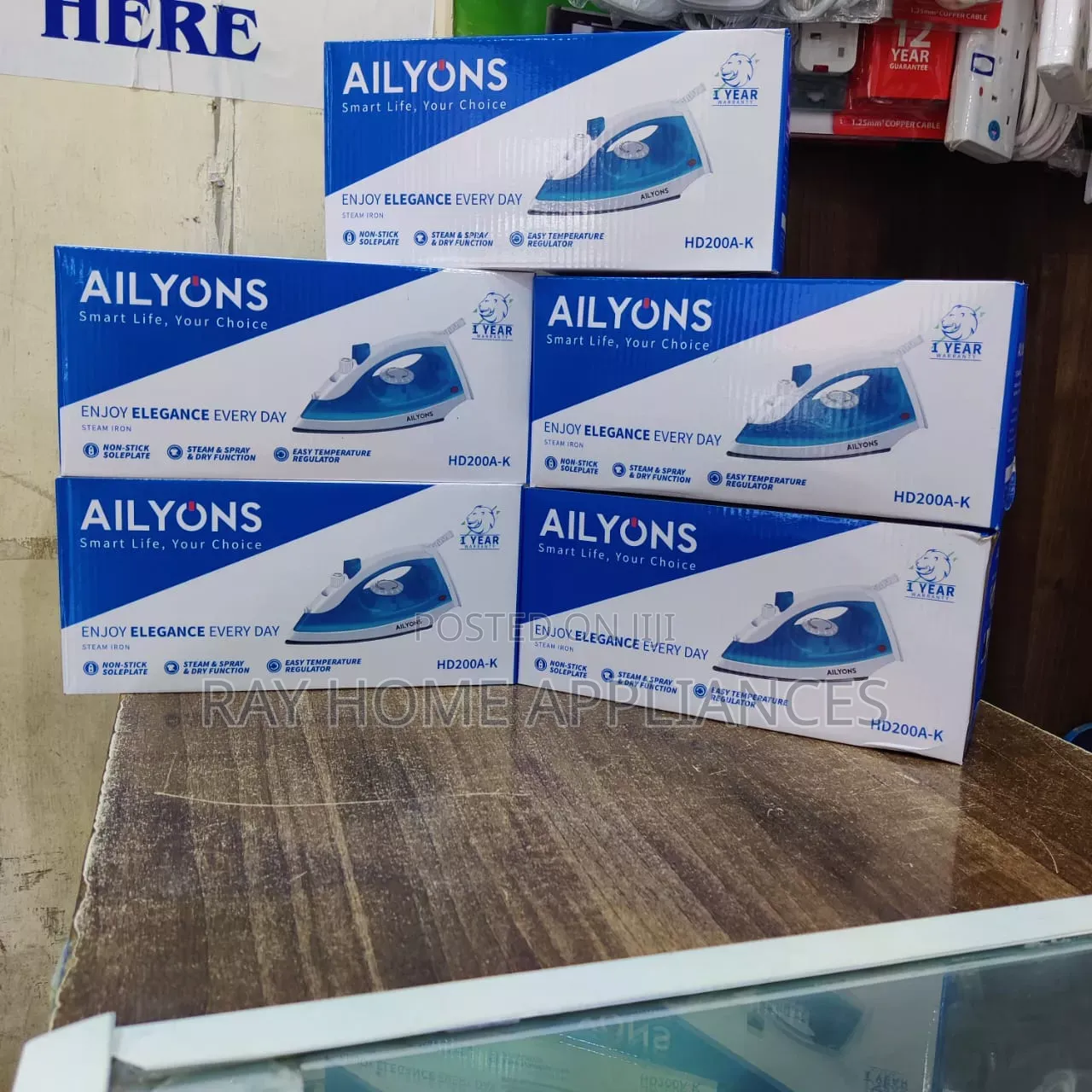Ailyons Steam Iron