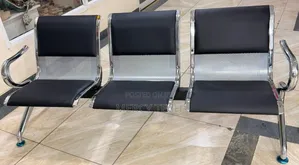 3-Seater Padded Waiting Bench