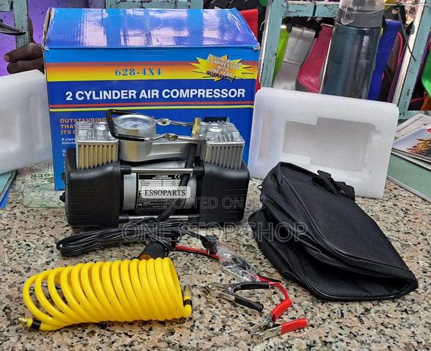 High Pressure Suvs'4*4 Cars 12v Double Cylinder With Extra Hosepipe