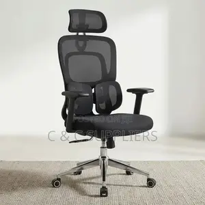 Orthopedic Office Seat (Black Color)