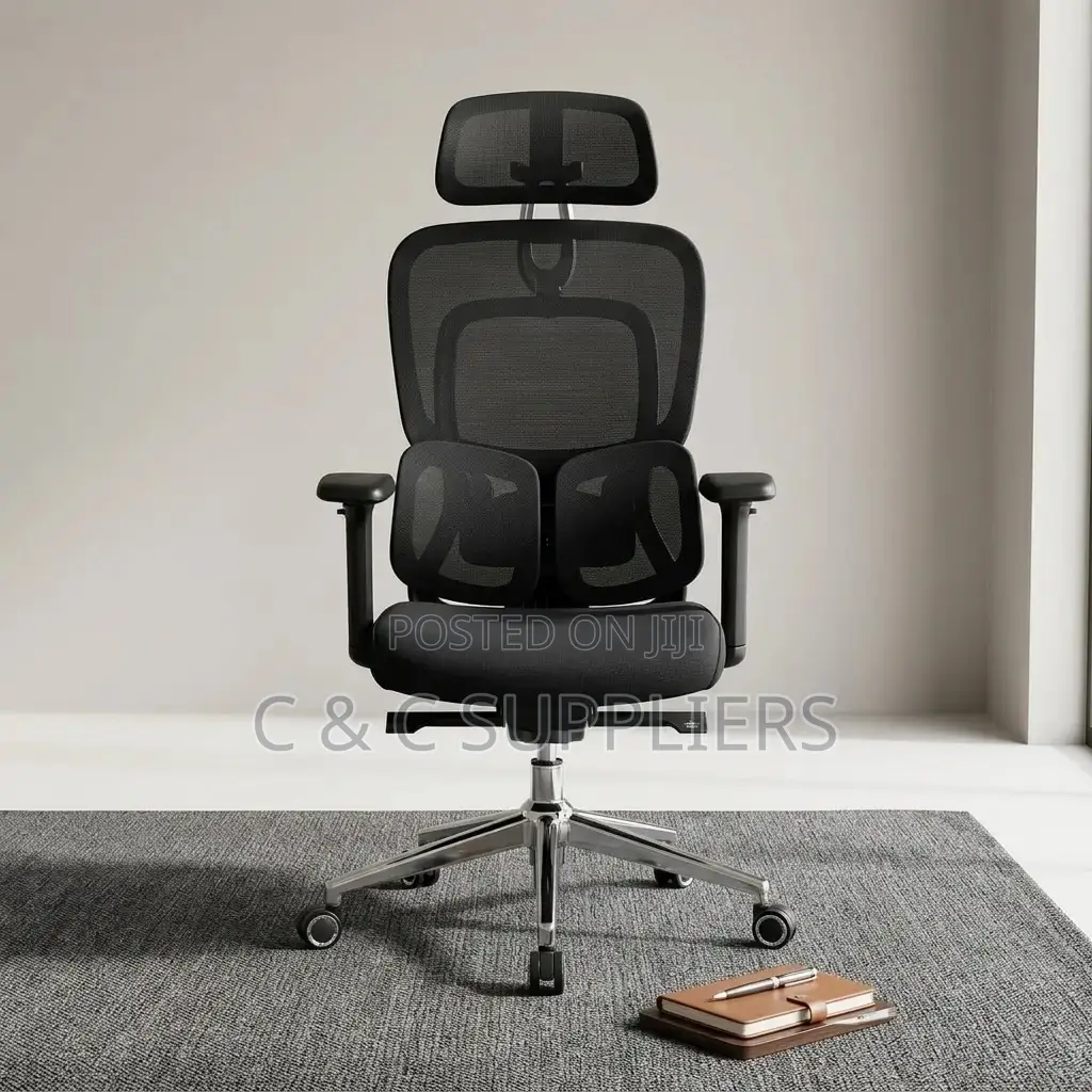 Orthopedic Office Seat (Black Color)