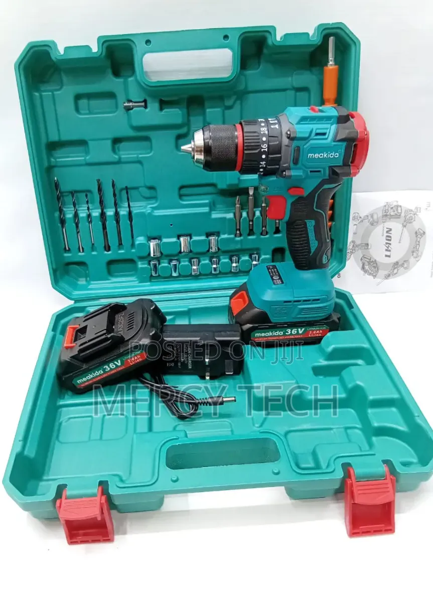 Meakida 36v Brushless Cordless Drill