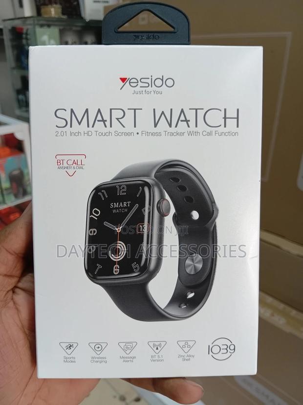 Yesido Io39 Smart Watch 2.01” Hd Screen Bt Call Smartwatch – Black