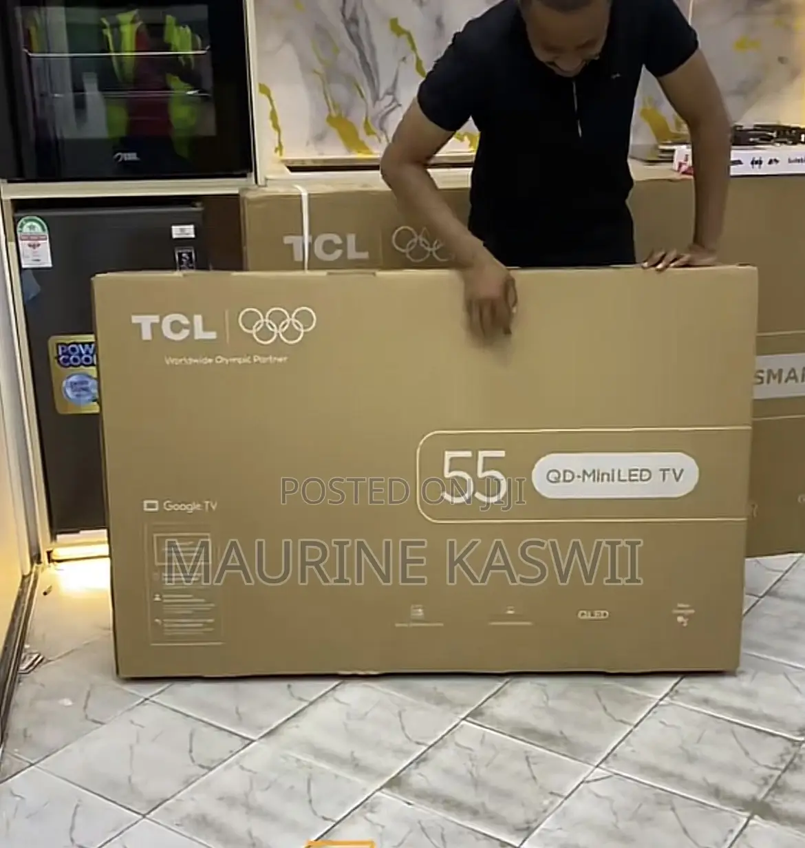 TCL 55”C6kgoogle Tv With 2 Onkyo Speakers