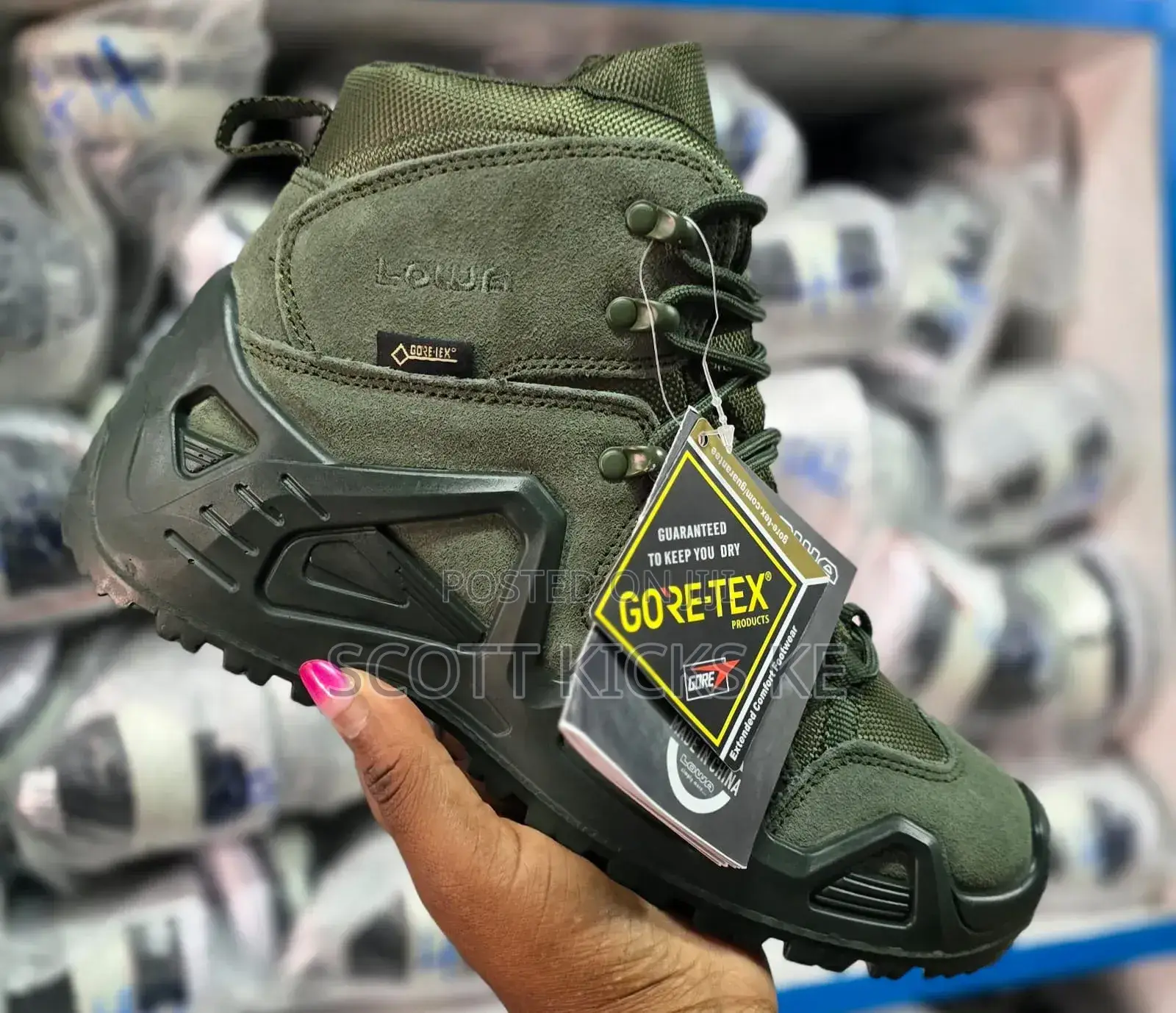 Lowa Tactical Mid Boots 'Jungle Green'