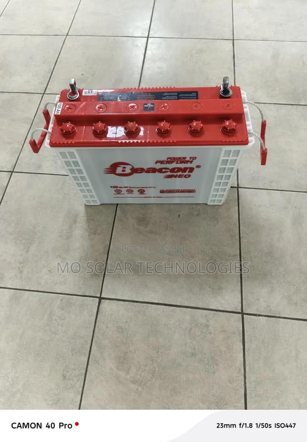 100ah 12v Beacon Tall Tubular Battery