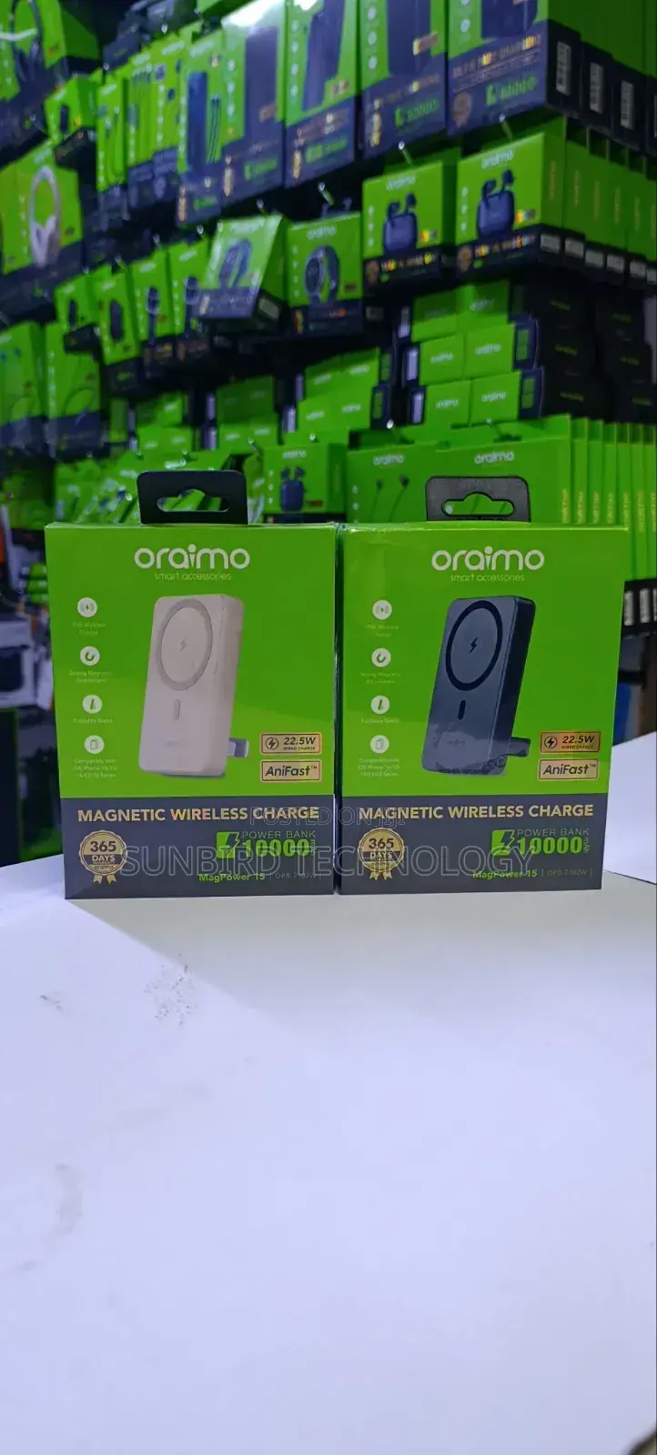 Oraimo Mag Power 15 Opb-7102w Wireless Powerbank