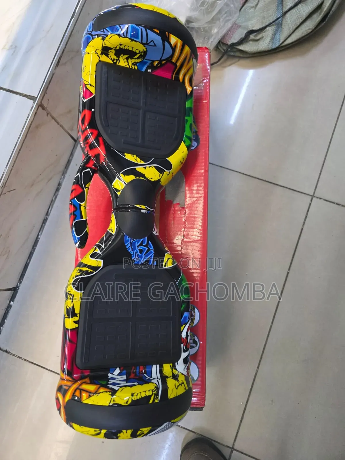 Stylish Hover Board Scooter With Colorful Led Design
