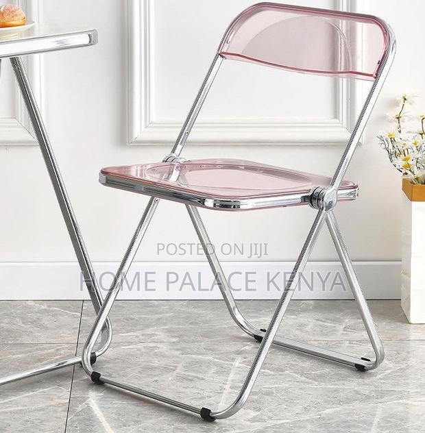 Acrylic Chair: Stackable Crystal Clear Folding Chair - thumbnail 5
