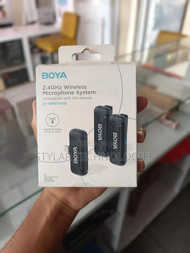Boya by-Wm3t2 D2 Wireless Microphone for Ios Smartphones